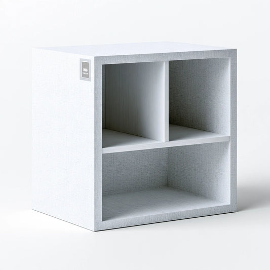 Bureau d'écriture en bois, coloris blanc